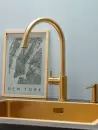 Кухонная мойка Reginox New York 50x40 (L) OKG Comfort Gold Flax icon 8