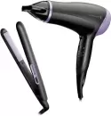 Набор фен + выпрямитель Remington Style Essentials Gift Set D3016GP icon