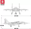 Конструктор Reobrix 33024 Истребитель Миг-29 icon 4