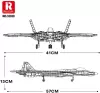 Конструктор Reobrix 33030 Истребитель Су-57 icon 3