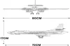 Конструктор Reobrix 33036 Бомбардировщик Ту-160 icon 3