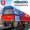 Конструктор Reobrix Premium 66021 Железная дорога - грузовой поезд G2000 BB Vossloh icon 3