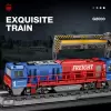 Конструктор Reobrix Premium 66021 Железная дорога - грузовой поезд G2000 BB Vossloh icon 4