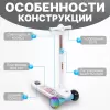 Трехколесный самокат Ricos Flip JSCT23 (белый/голубой) icon 3