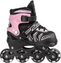 Роликовые коньки Ricos JSS608 S (черный/розовый) фото 5