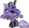 Роликовые коньки Ricos JSS8099-set S (черный/фиолетовый)) icon