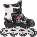 Роликовые коньки Ricos JSS900 S (черный/белый) фото 2
