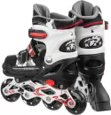 Роликовые коньки Ricos JSS900 S (черный/белый) фото 3