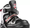 Роликовые коньки Ricos JSS900 S (черный/белый) фото 6