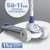 Трехколесный самокат Ricos LilStar JSCL668A (белый/синий) icon 3