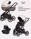 Детская универсальная коляска Riko Montana 3 в 1 Plus (43, коричневый/бежевый) icon 2