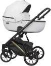 Детская универсальная коляска Riko Montana Premium 2 в 1 (01, белый, рама золото) icon