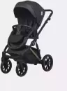 Детская универсальная коляска Riko Montana Premium 2 в 1 (02, черный, рама золото) icon 3