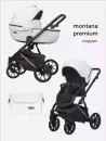 Детская универсальная коляска Riko Montana Premium 2 в 1 (11, белый, рама медь) icon 2