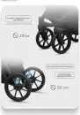 Детская универсальная коляска Riko Montana X 2 в 1 Basic (52, серый) icon 8