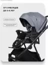 Детская универсальная коляска Riko Montana X 3 в 1 Basic (52, серый) icon 8