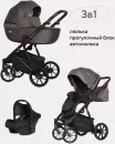 Детская универсальная коляска Riko Montana X 3 в 1 Basic 01 (коричневый) icon 5