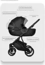 Детская универсальная коляска Riko Montana X Ecco 2 В 1 Basic 12 (черный) icon 8