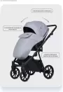 Детская универсальная коляска Riko Montana X Ecco 2 В 1 Basic 23 (серый) icon 2