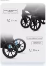 Детская универсальная коляска Riko Montana X Ecco 2 В 1 Basic 23 (серый) icon 8