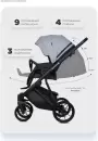 Детская универсальная коляска Riko Montana X Ecco 2 В 1 Basic 23 (серый) icon 9