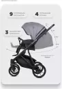 Детская универсальная коляска Riko Montana X Plus 2 В 1 Basic 40 (графит/серый) icon 10