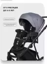Детская универсальная коляска Riko Montana X Plus 2 В 1 Basic 40 (графит/серый) icon 4
