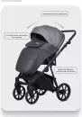 Детская универсальная коляска Riko Montana X Plus 2 В 1 Basic 40 (графит/серый) icon 9
