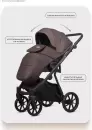 Детская универсальная коляска Riko Montana X Plus 3 в 1 Basic (коричневый) icon 10