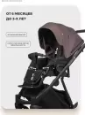 Детская универсальная коляска Riko Montana X Plus 3 в 1 Basic (коричневый) icon 4