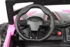 Детский электромобиль RiverToys A999AA (розовый) фото 7