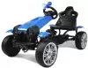 Детская педальная машина RiverToys C222CC (синий) фото 4