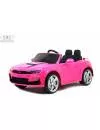 Детский электромобиль River Toys Chevrolet Camaro 2SS HL558 (розовый) фото 7