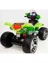Детский электроквадроцикл RiverToys E005KX (зеленый) фото 3