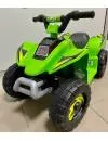 Детский электроквадроцикл RiverToys H001HH (зеленый) фото 4