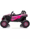 Детский электромобиль RiverToys H555HH (розовый) фото 3