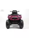 Детский электромобиль RiverToys H999HH (розовый) фото 8