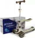 Трехколесный самокат RiverToys HB-8001S (коричневый) icon