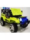 Детский электромобиль RiverToys Jeep T008TT (зеленый) фото 5