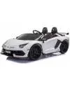 Детский электромобиль RiverToys Lamborghini Aventador SVJ A111MP (белый) icon