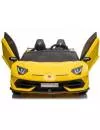 Детский электромобиль RiverToys Lamborghini Aventador SVJ A111MP (желтый) icon 2