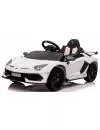 Детский электромобиль RiverToys Lamborghini Aventador SVJ A333MP (белый) icon