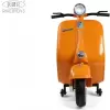 Детский электроскутер RiverToys VESPA M888MM (оранжевый) icon 4