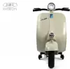 Детский электроскутер RiverToys VESPA M888MM (серый) icon 3