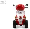 Детский электромотоцикл RiverToys Z444ZZ (красный) icon 3