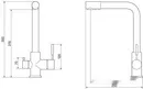 Смеситель РМС SL136SS-017F-015 icon 2