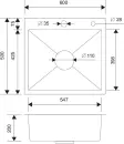 Кухонная мойка РМС MR-6050 icon 3