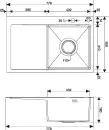 Кухонная мойка РМС MRK-7851BL-R icon 4