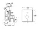 Смеситель Roca Insignia 5A0B3AC00 icon 2