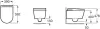 Унитаз Roca Inspira In-Wash Rimless 803060001 icon 3